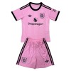 Oficiální Fotbalový Dres Brankářské Manchester United 2025-26 Růžová pro Děti